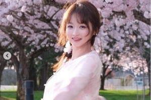 人若桃花！杨瀚森女友更新社媒晒踏春照 小杨点赞