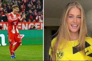 图片报曝18岁卡尔女友：22岁模特兼网红，去年曾穿多特球衣拍视频