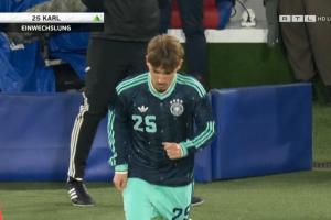 未来可期！18岁卡尔替补出场迎来德国队首秀