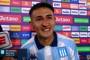 罗哈斯：我非常高兴上演阿根廷国家队首秀，梅西显然是最棒的