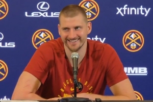 克拉克说你当世最强！约基奇：她这么说是因为我们有相同的经纪人