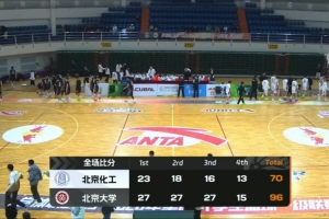 北京大学26分大胜北京化工迎开门红！汪志鹏26分 张恒硕29分