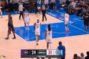 老大甩锅！亚历山大压时间运运运 最后甩给杰林超时......