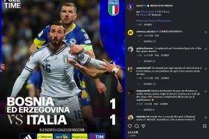 噩梦！意球迷热议：意大利足球已死！想去世界杯我们得当东道主