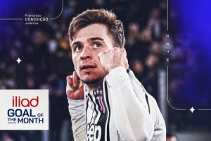 精彩！小孔塞桑对阵罗马凌空世界波，当选意甲3月最佳进球