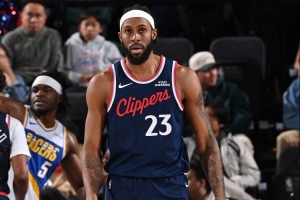 快船官方：以赛亚·杰克逊右脚踝扭伤 将在7天后重新接受评估