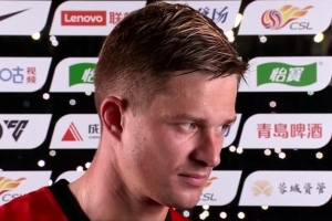 索罗金：很荣幸能打进蓉城生涯首球 我们的队伍磨合得非常好