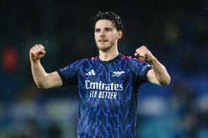 吉布斯：一旦赖斯重返首发，阿森纳的防守体系就会重新变得稳固