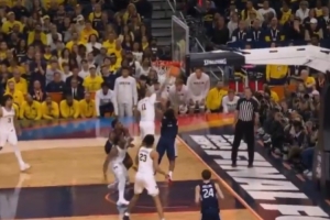 去你的篮球梦疯三决赛版！密歇根替补小罗迪·盖尔献无情血帽