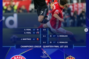 德转回顾近3次皇仁大战：比达尔抢戏、J罗弑旧主、何塞卢3分钟2球