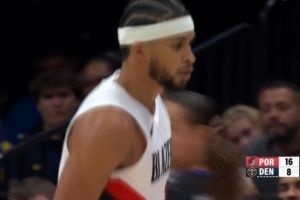 连珠炮！卡马拉外线开火 连续三分命中率队占据主动