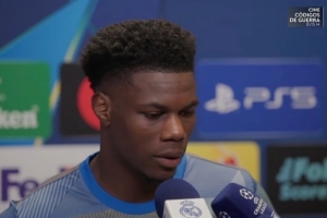 琼阿梅尼：塔对姆巴佩犯规是否红牌我没看清，但我的犯规不该染黄