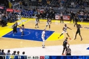 箭如雨下！森林狼半节时间三分7中6 迅速获得两位数领先