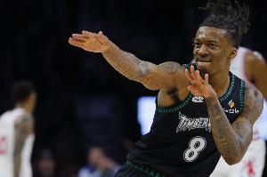 能攻善传！海兰德9中5拿到19分4板7助 三分7中4