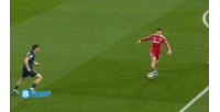 利物浦本场首次射门!维尔茨精彩挑传,弗林蓬凌空斩偏了