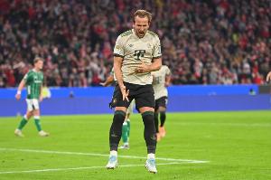 大场面先生!凯恩对皇马的进球,是他欧冠生涯首次禁区外远射破门