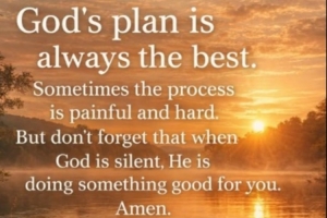 米特里策：上帝的计划总是最好的，有时过程或许充满痛苦与艰辛