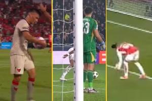 又是手接球争议！此前加布“孩子般错误”没判点，明斯被判点