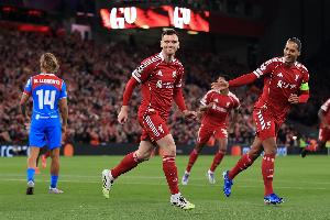 TA:罗伯逊离开利物浦,是因为他想要获得更多的出场机会