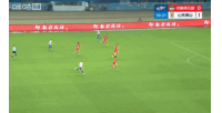 险些扩大比分！谢文能胸部停球后摆脱抽射远角，皮球稍稍偏出