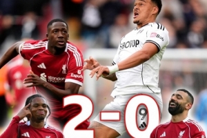 里程碑！利物浦主场2-0富勒姆，解锁在安菲尔德的联赛1500胜