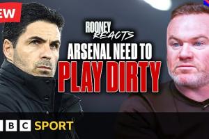 鲁尼：阿森纳下轮要踢得肮脏，和曼城打平足矣，无论球迷喜欢与否