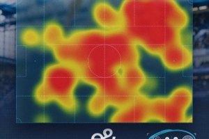 无处不在！曼城官方晒B席对阵切尔西热区图：队长的表现