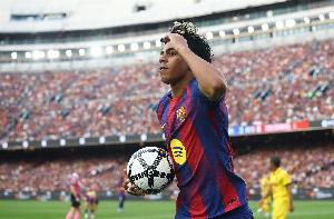 亚马尔将迎个人第14场欧冠淘汰赛,刷新U19球员参赛历史纪录