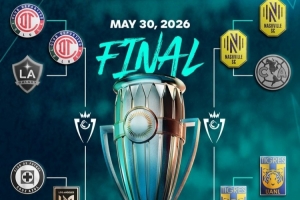 美冠杯半决赛对阵：托卢卡vs洛杉矶FC，纳什维尔vs老虎大学