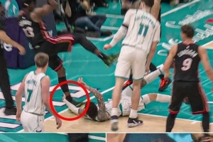 球爹：一个人躺那儿能用左手掀翻260磅壮汉？斯波你别找借口了！