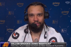 【完整版】布鲁克斯：雷霆多造犯规专家 我们要在客场偷下G1