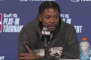 古德温：为了今天的比赛我补充了大量水分 现场球迷也给了我能量