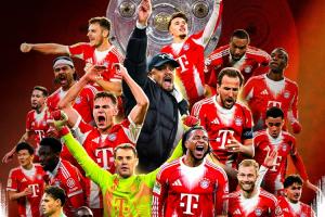 仁者无敌！拜仁提前4轮卫冕德甲，队史德甲第34冠&近14年13冠