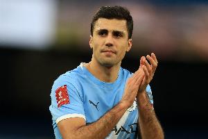 阿斯报：罗德里经检查后身体没有问题，不过可能会缺战伯恩利