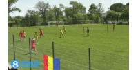 U15国少丢球！罗马尼亚U15后场发起反击进球，U15国少0-1落后