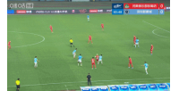 河南1-0领先新鹏城!钟义浩助攻纳萨里奥抽射近角破门